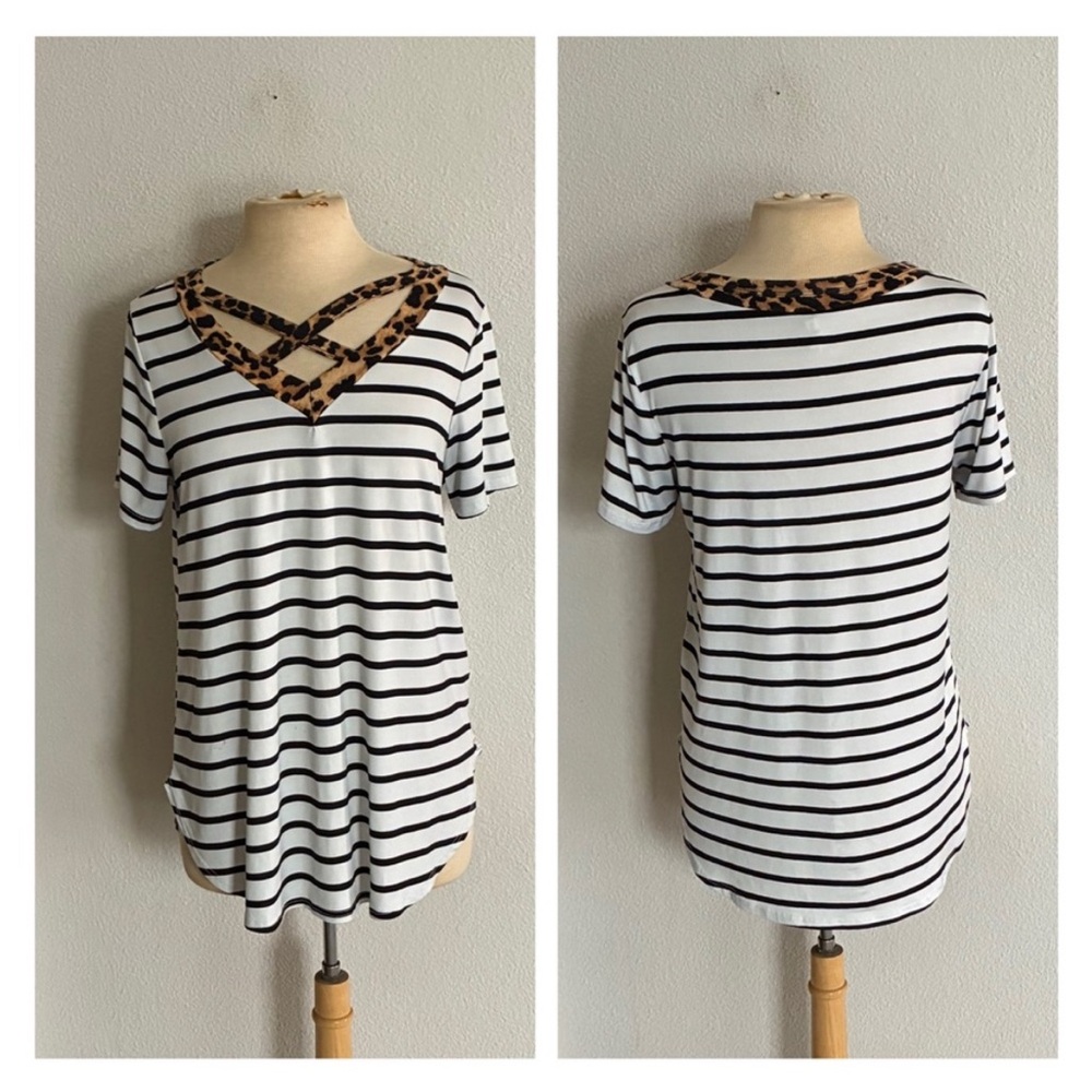 Beeson River striped tee
